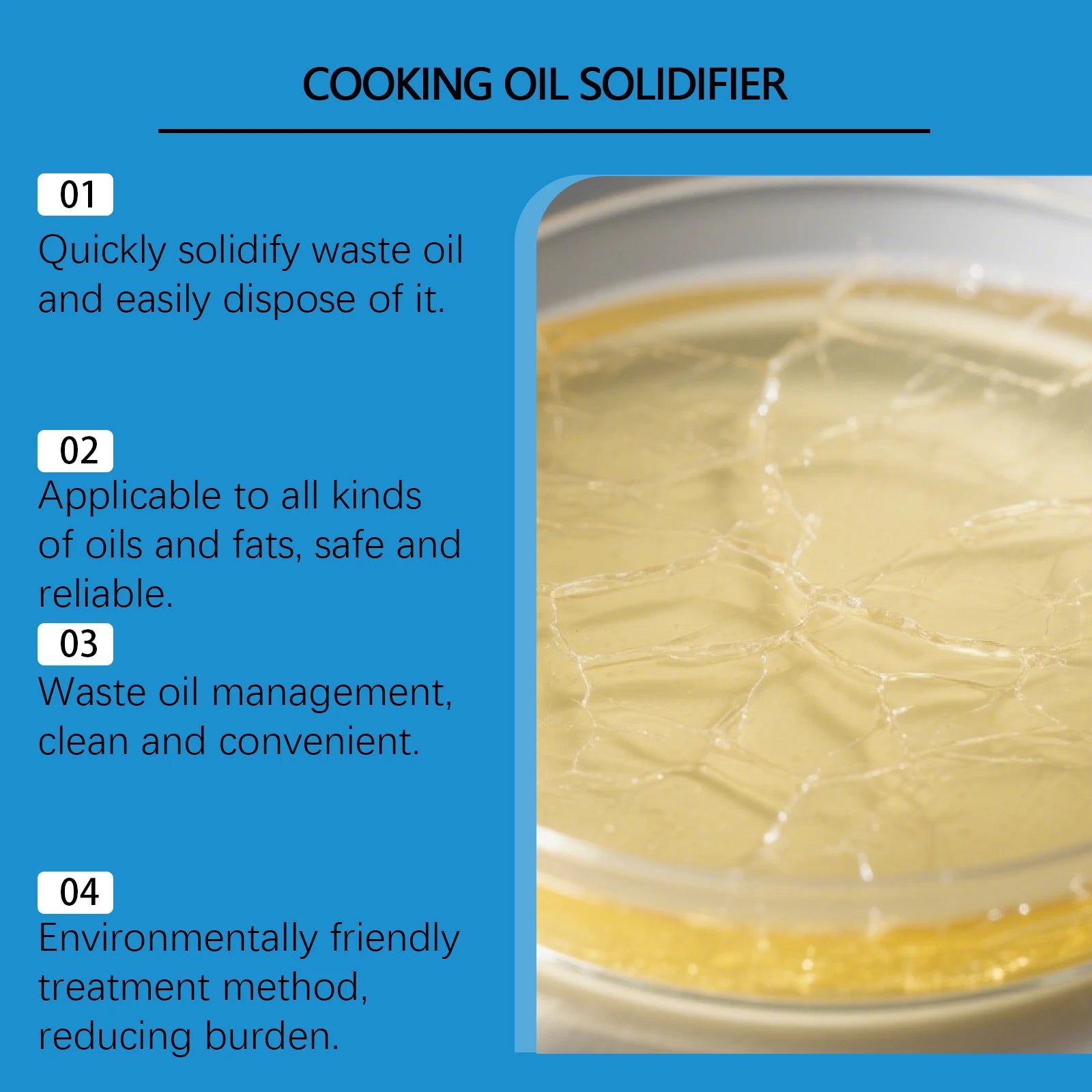 Cooking Oil Solidifier Powder