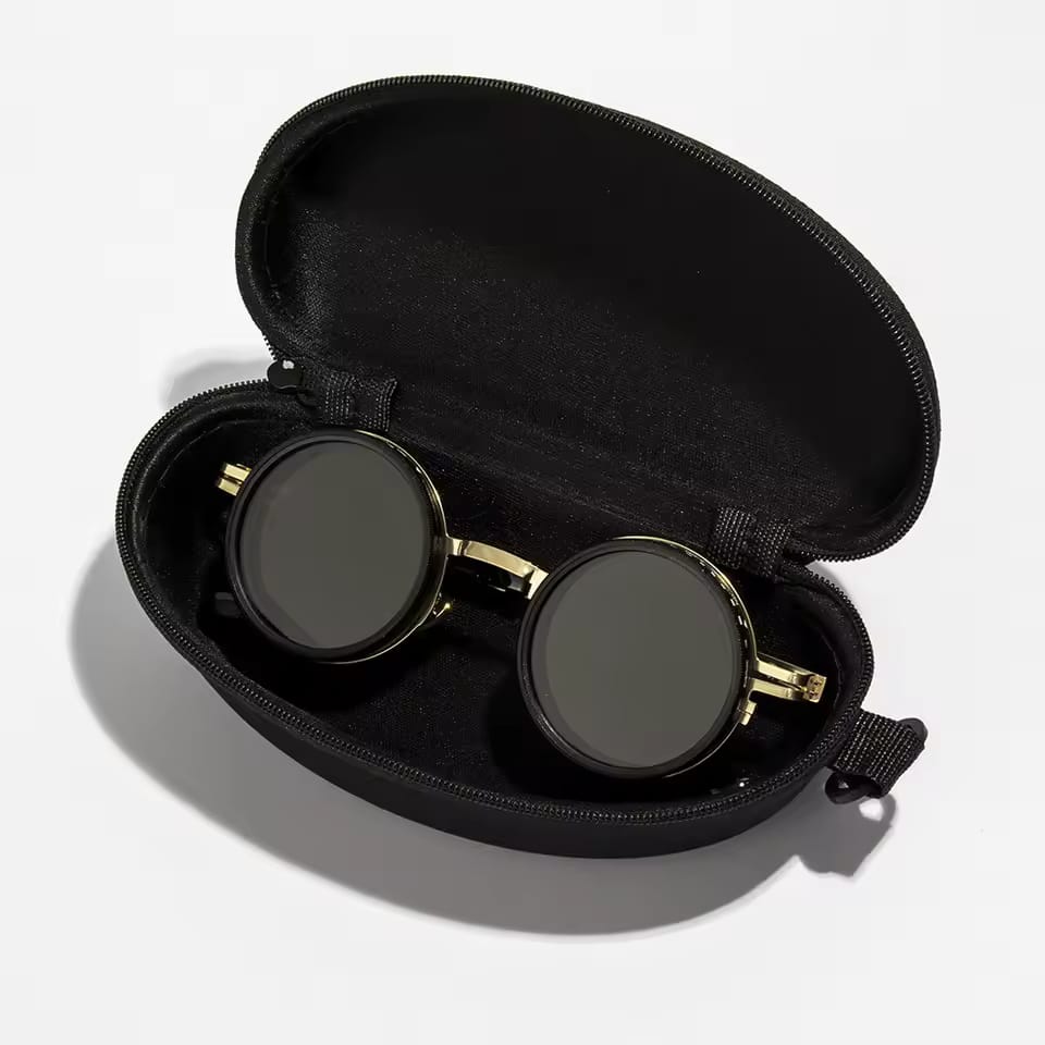 Adjustable Dimming Glasses ND Filter UV400 Polarized Sunglasses 9 Level dimming Sunglasses with box