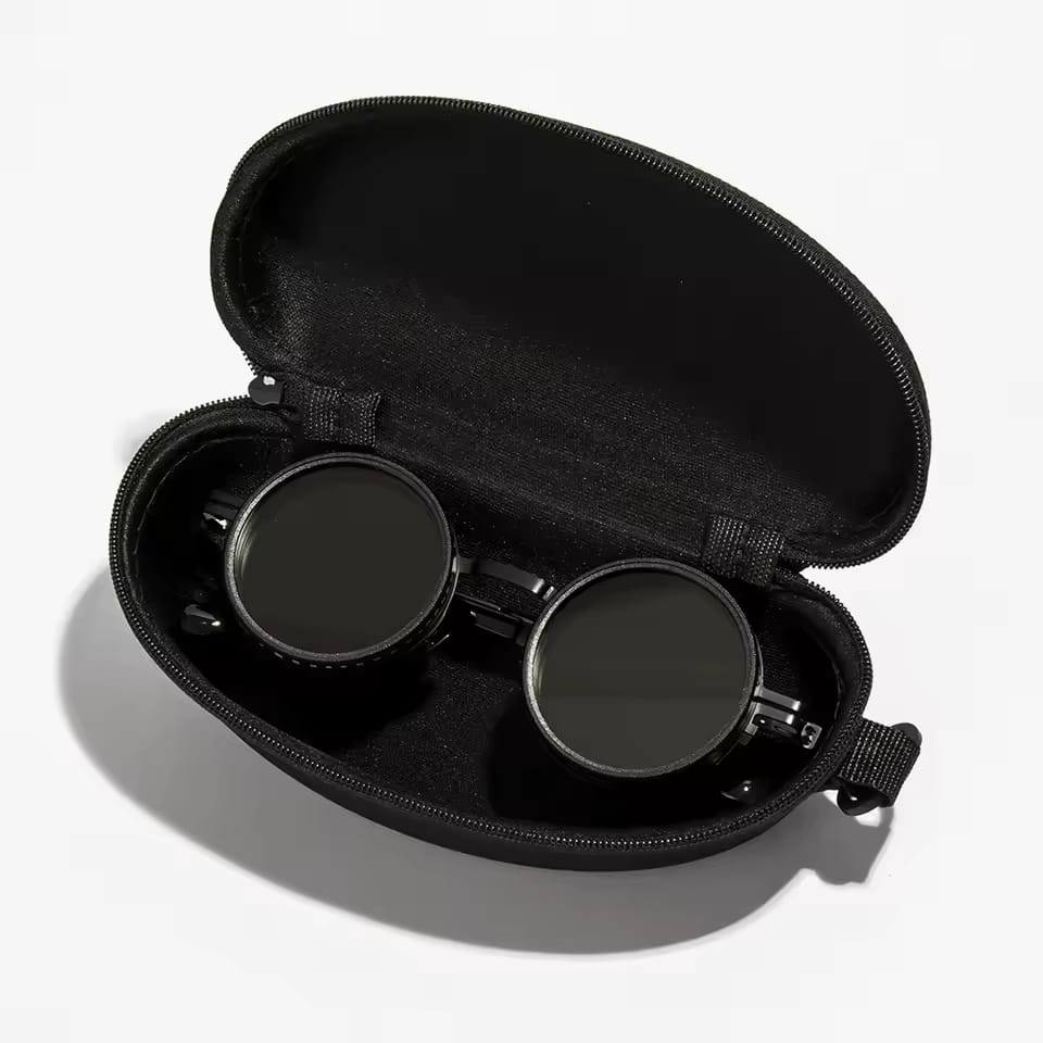 Adjustable Dimming Glasses ND Filter UV400 Polarized Sunglasses 9 Level dimming Sunglasses with box